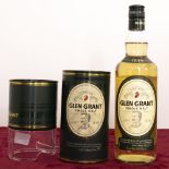 Glen Grant Single Malt Highland Scotch Whisky, 40%vol 70cl, in tin tube, 1btl