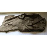 USA WAC Army officers overcoat with double breasted buttons, side pockets with silk lining, size