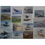 Collection of large MOD Copyright air to air publicity photographic prints of Royal Air Force fast