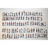 Large collection of Del Prado painted metal figures of Napoleonic Wars soldiers and sailors. Figures