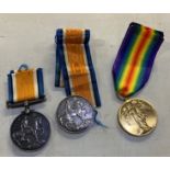 Selection of WWI medals, including 1914 - 1918 War medal awarded to 32660 Pte. H. Makie L'Pool.R