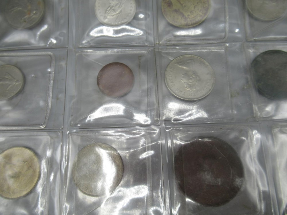 Mixed Great British and world coinage including Uk decimal and pre-decimal coins, a reproduction 186 - Image 5 of 7