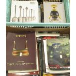 Collection of various Auction catalogues (2 boxes)