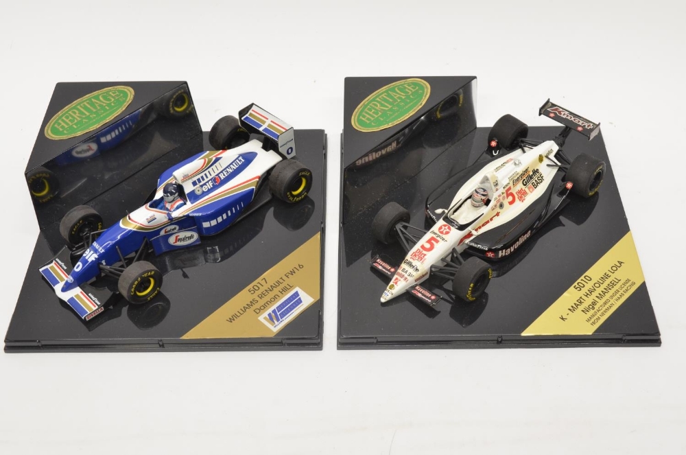 Collection of die-cast Formula One racing cars by Heritage Formula One, including 6x 1/43 and 2x 1/ - Image 2 of 8