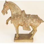 C20th Chinese Tang style horse, H37cm