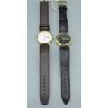 JDM Citizen quartz wristwatch with English/Kanji day date, & similar Citizen quartz wristwatch