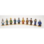 10 boxed Robert Harrop Camberwick Green figures: CG03 Jonathan Bell (Farmer) CG33 Roger Varley (