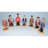 7 boxed Robert Harrop Camberwick Green figures: CG05 The Mayor CG87 The Mayor with "Tidy Up