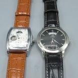 Two Fuyate automatic dress watches (both watches currently running)