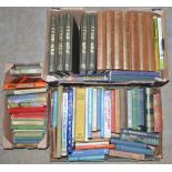 Collection of books and bound magazines. See photos for details. Qty, (3 boxes)