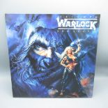 Warlock - Triumph and Agony, multi-signed LP