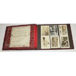 WWII photograph album containing 28 photographs of Egypt/North Africa/Middle East relating to the