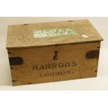 Clock Golf set in Harrods box, (A/F) wormed