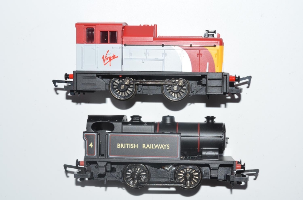 Collection of mostly OO gauge railway models including a Hornby Virgin 0-4-0 Class 06 Diesel Shunter - Image 5 of 9