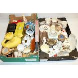 Large collection of mixed decorative ceramics, etc. (5 boxes)