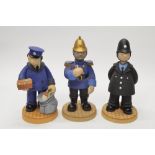 Three large scale boxed ltd.ed Robert Harrop Camberwick Green figure models H24cm CGL02 PC