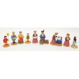 9 boxed Robert Harrop Camberwick Green figures: CG04 Mrs Honeyman CG20 Mary Murphy CG28 Mrs Lovelace