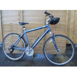 Giant Cypress steel frame hybrid bicycle with Shimano Tourney gears, in working order but will