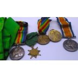 1914-1918 British war medal with Victory medal awarded to 2761 driver J Latheron R.A, and a a 1914-