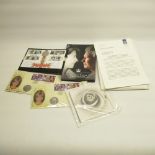 Commemorative coins including Elizabeth II The Ultimate Collection Royal Mint, two Royal Mint