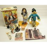 Wizard of Oz - Two Hamilton Gifts figures of Dorothy and Scarecrow, 6 plastic figures, Collectors
