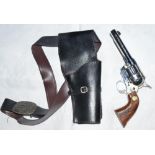 SMG Kokusai Sangyo full metal replica Colt .45 Single Action Army revolver, working trigger and