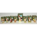 Set of Royal Doulton Disney's Snow White and Seven Dwarfs figures, models SW 9-1616, all with