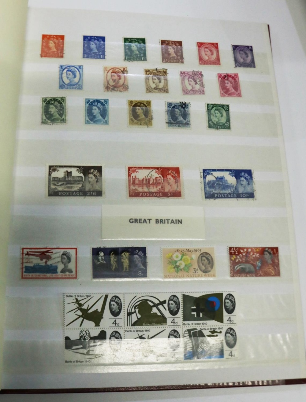 Large and comprehensive collection of GB Stamps in 6 albums covering various examples and date - Image 2 of 7