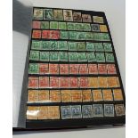 Well put together large album of Commonwealth, New Zealand, Asia and Europe stamps covering