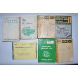 Collection of Land Rover and Range Rover workshop manuals and parts catalogues. (7)