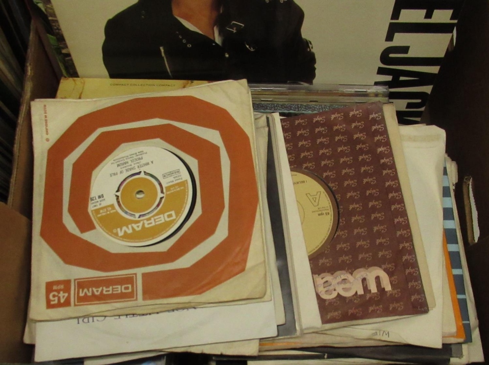 Collection of LPs, 45s and CDs inc. Michael Jackson, Nirvana, R.E.M., Eurythmics, Oasis, Tracy - Image 3 of 4