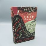Fielding (Xan) Hide and Seek The Story of a Wartime Agent, Secker and Warburg, 1st Edition 1954,