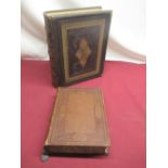 The Holy Bible by the Rev. John Brown, William Mackenzie, full leather binding, gilt work, 5