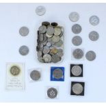 Selection of GB mixed pre-decimal, decimal and commemorative coingae