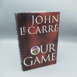Le Carre (John) Our Game, Viking Press, Canadian 1st Edition 1995, Signed, hardback with dust jacket