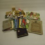 Mixed collection of cigarette cards inc. some in Brooke Bond cigarette books, etc...