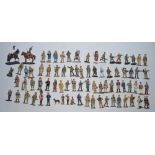 Collection of pre painted model soldier figures from Del Prado, Oryon, etc approx 1:32 - 1:35