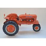 Franklin Mint 1/12 scale diecast Allis Chalmers WC Tractor model, highly detailed with engine,