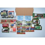 Collection of boxed diecast vehicles from Corgi, Lledo, Vanguard, Days Gone, Burago, EFE etc