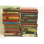 Folio Society - collection of fiction, non-fiction, biographies, etc. mostly with slip-cases (30)