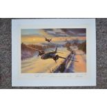 "Raising Havoc In The Ardennes", limited edition artists proof print (3/25) by Nicolas Trudigan,