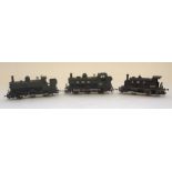 Two Hornby GWR 0-6-0 Pannier tank locomotives "8773" & "2744", Hornby OO gauge LMS 0-4-0 Pug