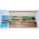 Boxed Wrenn Railways OO gauge 4-6-2 locomotive and tender, possibly renamed and numbered Lyme