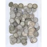 Selection of GB silver content threepence, mixture of pre-1920 and pre-1946, gross 163g