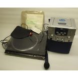 Technics Automatic Turntable System SL-BD22 and a Pop Idol Karaoke system (2)