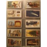 Folder containing a large and comprehensive collection of cigarette cards (full sets ) Wills 1922 do