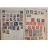 Wanderer Stamp album c1940 well filled with world used and unused definitives, all mounted or hinged