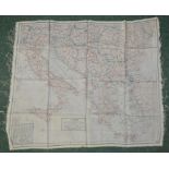 Collection of fourteen ordnance survey military edition and war ministry maps from WWII to 1950's,
