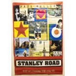 Paul Weller Stanley Road release date poster for 9.30am Monday 15th May 1995, large poster, with