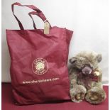 Charlie Bears 'William III' teddy bear designed by Isabelle Lee, in lilac and brown tipped mohair,
